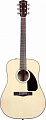 Fender CD-100 Natural акустическая гитара