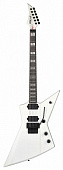 Solar Guitars E1.6 Priestess  электрогитара, форма Explorer, HH, Floyd Rose, цвет белый, чехол