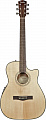 Fender CF-140SCE Folk Natural Fishman® Presys™ Preamp W/Tuner электроакустическая гитара, цвет натуральный