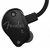 Fender FXA7 Pro In-Ear Monitors Metallic Black внутриканальные наушники с 9,25 мм драйвером, цвет черный металлик