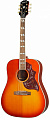 Epiphone Hummingbird Aged Cherry Sunburst электроакустическая гитара, цвет санбёрст