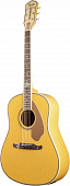 Fender Ron Emory "Loyalty" Slope Shoulder Dreadnought ASH Butterscotch электро-акустическая гитара