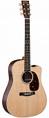 Martin DCPA4 Rosewood  электроакустическая гитара Dreadnought с кейсом, цвет натуральный