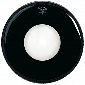Remo ES-1020-CH 20" Ebony Ambassador пластик передний для бас-барабана, отверстие 10", черный