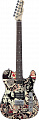 Fender SQUIER OBEY GRAPHIC TELE HS RW COLLAGE электрогитара, графика