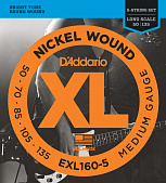 D'Addario EXL-160-5 струны для бас-гитары