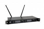RFIntell QL7R/T1-B  2-канальная радиосистема с 2-мя ручными микрофонами T1