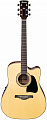 Ibanez AW70ECE-NT электроакустическая гитара дредноут