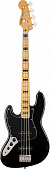 Fender Squier SQ CV 70s Jazz Bass LH MN BLK бас-гитара 4-струнная (левостороння модель), цвет черный