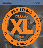 D'Addario EPS160 струны для бас-гитары, сталь, легированная обмотка