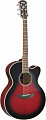 Yamaha CPX-700 II DSR акустическая гитара со звукоснимателем, цвет красный санберст