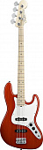 Fender AMERICAN J-BASS - MN - SUNSET ORANGE TRANSPARENT ASH бас-гитара с кейсом, цвет оранжевый