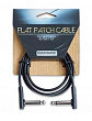 Rockboard RBO CAB PC F 80 BLK  кабель для коммутации гитарных эффектов, длина 80 см, чёрный