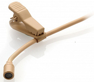 JTS CM-201F миниатюрный петличный микрофон, 60 - 15 000 Гц, цвет: бежевый