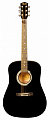 Fender Squier SA-105 Black акустическая гитара