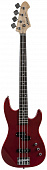 Aria STB-PJ CA бас-гитара, цвет красный