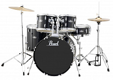 Pearl RS525SC/ C31  ударная установка из 5-ти барабанов, цвет черный, со стойками и тарелками
