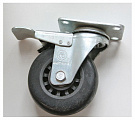 SLCase HC004B  колесо для рэкового кейса с фиксатором, диаметр 100 мм