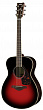 Yamaha FS830 DSR акустическая гитара фолк, цвет красный санбёрст
