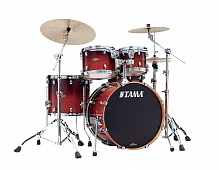 Tama MBS42S-DCF Starclassic Performer  ударная установка из 4-х барабанов, цвет тёмная вишня