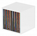 Glorious Record Box White 110  подставка, система хранения виниловых пластинок 110 шт. Цвет белый