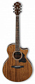 Ibanez AE245-NT электроакустическая гитара, цвет глянцевый натуральный