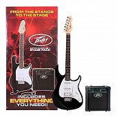 Peavey Raptor Plus Pack Black электрогитара в наборе, цвет гитары черный