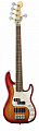 Fender AMERICAN DELUXE P-BASS ASH RW AGED CHERRY BURST бас-гитара, цвет санбёрст