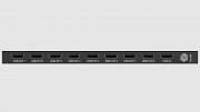 AVCLINK SP-18HE усилитель-распределитель HDMI сигнала. Входы: 1 x HDMI. Выходы: 8 x HDMI. Максимальное поддерживаемое разрешение: 4K@60Гц (4:4:4). Максимальная скорость передачи данных: 18 Гбит/с. Управление EDID: режим AUTO и режим COPY.