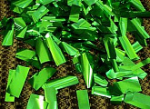 MLB GREEN Confetti FP 50x20mm, 1 kg Бумажные конфетти 50 х 20 мм, с огнезащитной пропиткой, зеленый