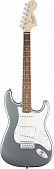 Fender Squier Affinity Strat LRL SLS электрогитара Stratocaster, цвет серебристый