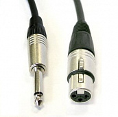 AVCLINK Cable-954/1.5-Black кабель аудио JACK моно - XLR гнездо, длиной 1.5 метра (C300, NP2X, NC3FXX)