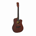 Klever KD-550 гитара акустическая, корпус дредноут, цвет натуральный