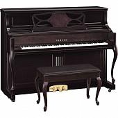 Yamaha M3SBW  пианино 118 см, черный орех сатинированное, с банкеткой