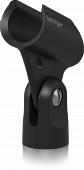 Behringer MC1000 микрофонный держатель, диаметр 24-35 мм, резьба 5/8" плюс переходник на  3/8", чёрный