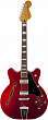 Fender Modern Player Coronado RW Car полуакустическая электрогитара