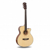 Klever KA-100 гитара акустическая, цвет натуральный