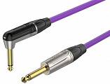 Roxtone TGJJ110-TPL/1 кабель инструментальный, феолетовый, длина 1 метр
