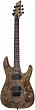 Schecter Omen Elite-6 CHAR гитара электрическая шестиструнная, цвет древесный уголь