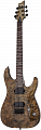 Schecter Omen Elite-6 CHAR гитара электрическая шестиструнная, цвет древесный уголь