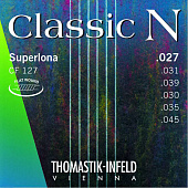 Thomastik CF 127 Classic guitar strings flat wound(27-45) струны для классической гитары, нейлон