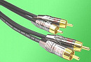 AVCLINK Cable-900/1.0 black кабель аудио 2xRCA-2xRCA 1.0 м.(C121, NYS373)