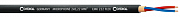 Cordial CMK 222 Flex микрофонный кабель 6.15 мм, цвет черный