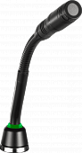 Shure MX405LP/MS микрофон на гусиной шее пушка, длина 12.7 см, цвет черный