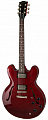 Gibson 2019 ES-335 Studio Wine Red полуакустическая электрогитара, цвет красный, в комплекте кейс