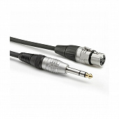 Sommer Cable HBP-XF6S-0900  микрофонный кабель BASIC+, XLR(F) <=> 6,3 Jack stereo, 9 м, HICON