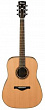 Ibanez AW250-LG акустическая гитара дредноут, цвет натуральный
