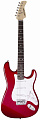 Fernandes LE-1Z 3S CAR/ L  электрогитара Stratocaster SSS, цвет красный