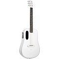 Lava ME 4 Carbon 38'' White - With Space bag электроакустическая гитара со встроенными эффектами и чехлом Space bag, цвет белый