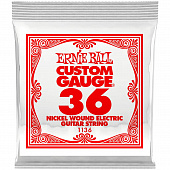 Ernie Ball 1136 Nickel Wound .036 струна одиночная для электрогитары